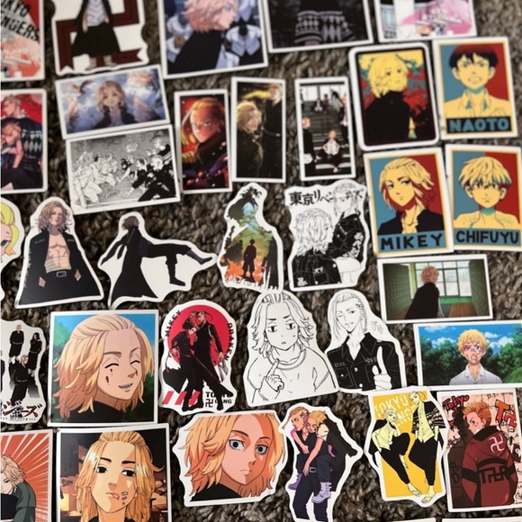 Tokyo Revengers 50 pcs Sticker Set Japanese Anime - Picture 7 of 7